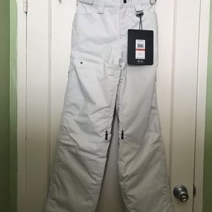 Women’s Oakley White Grey Snowboarding Ski Pants